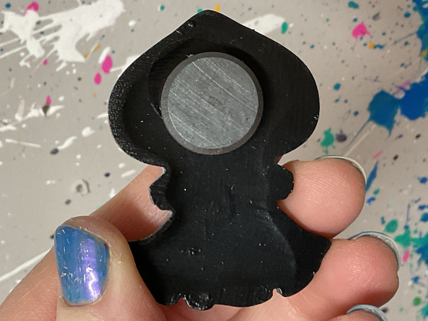 Small Blue Green Flatwoods Monster Magnet - Color Shift