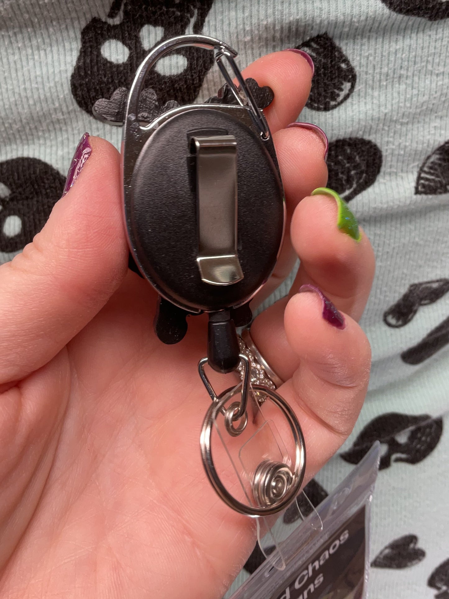 Color Shift Wendigo Retractable Badge Reel