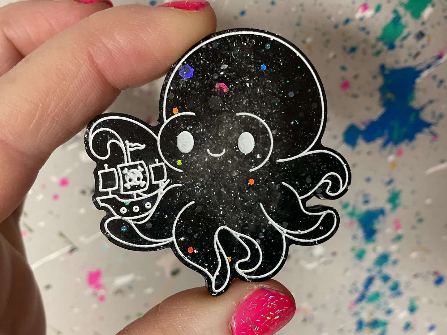 Small Holographic Black Kraken Magnet