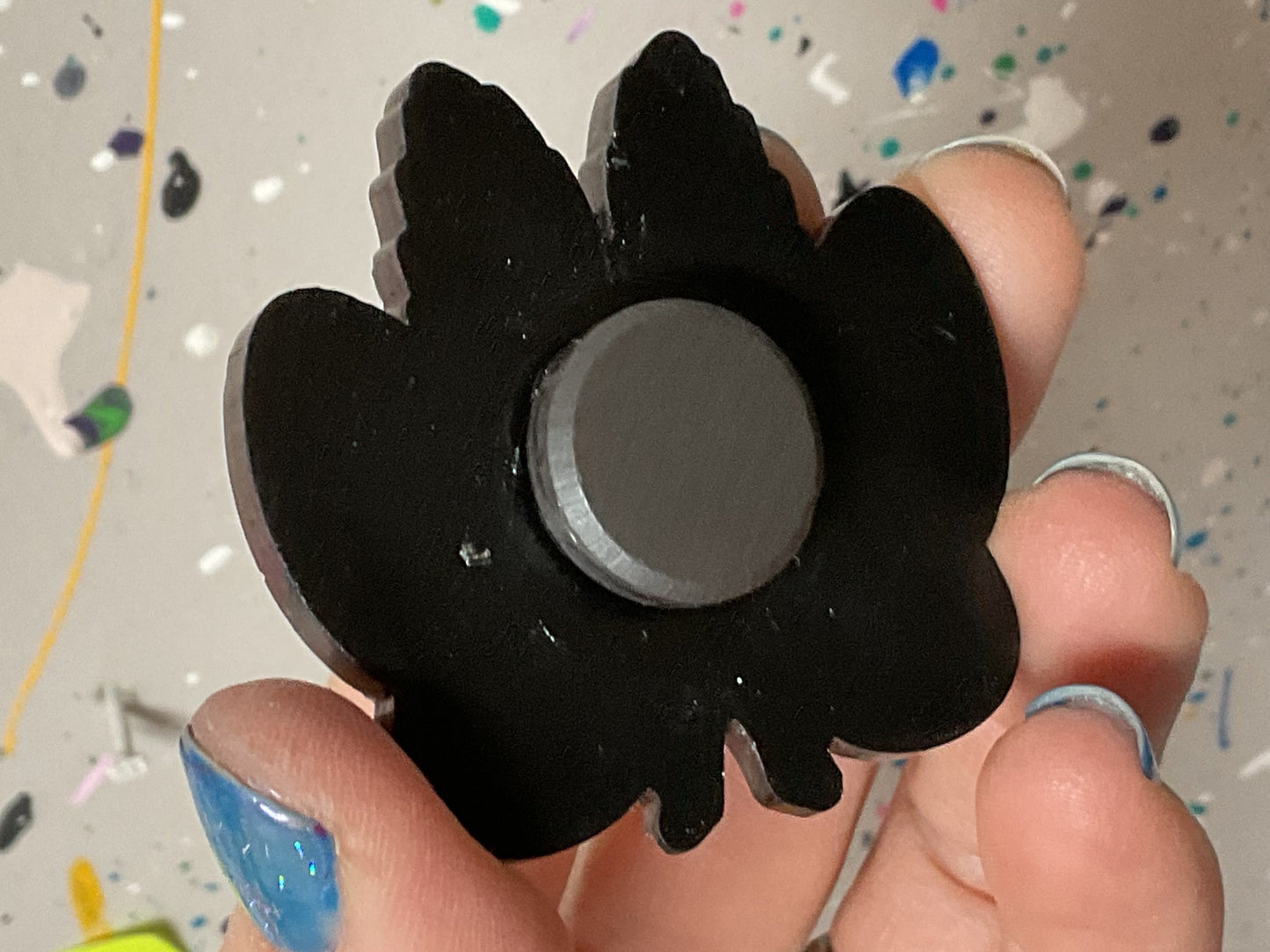 Small Brown & White Mothman Magnet