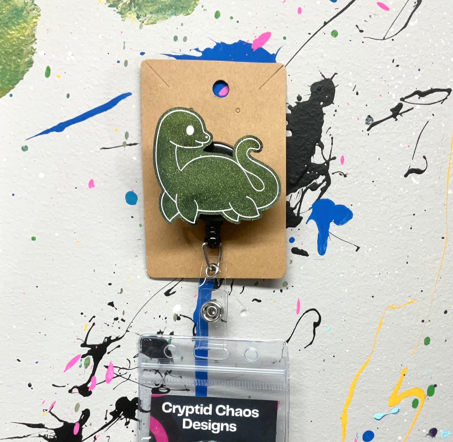 BADGE REELS - Loch Ness Monster