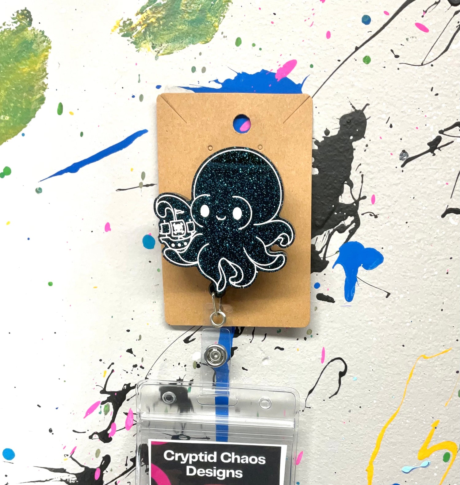 BADGE REELS - Kraken