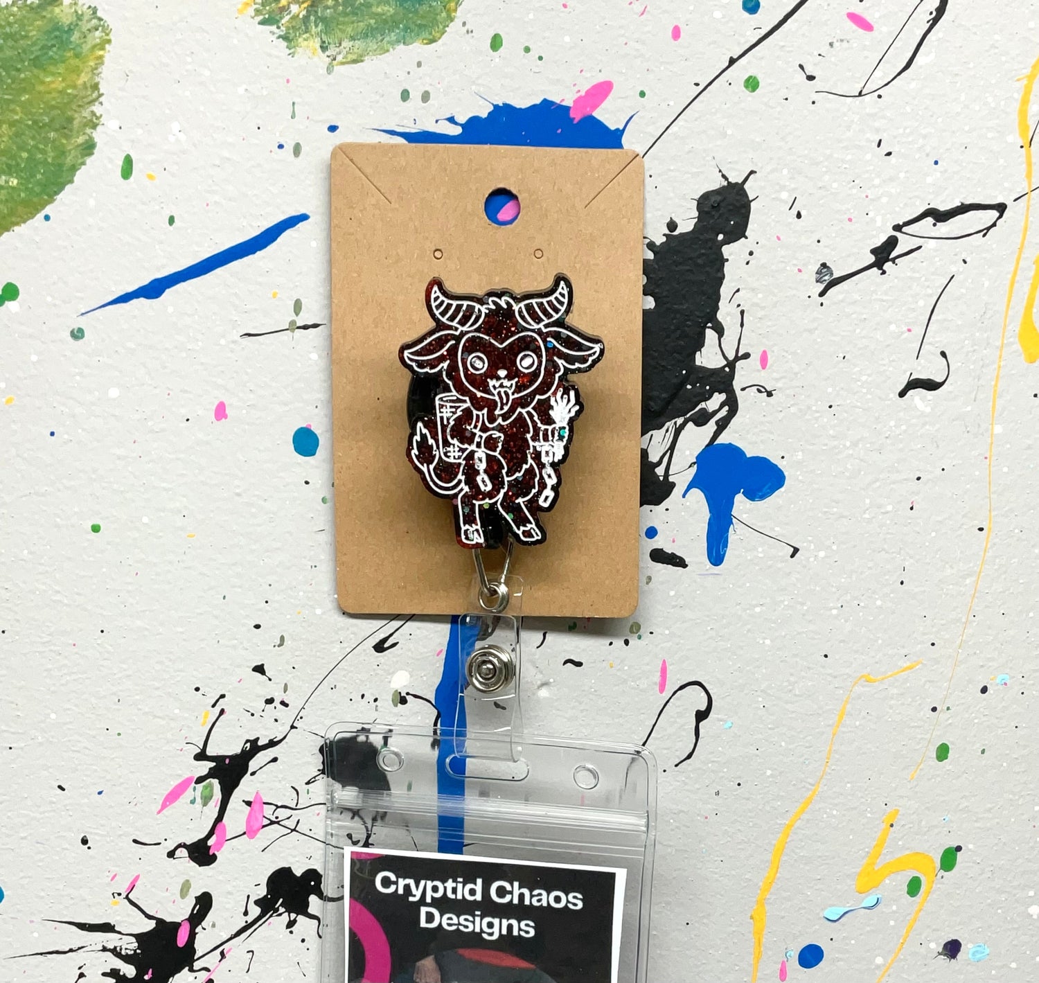 BADGE REELS - Krampus