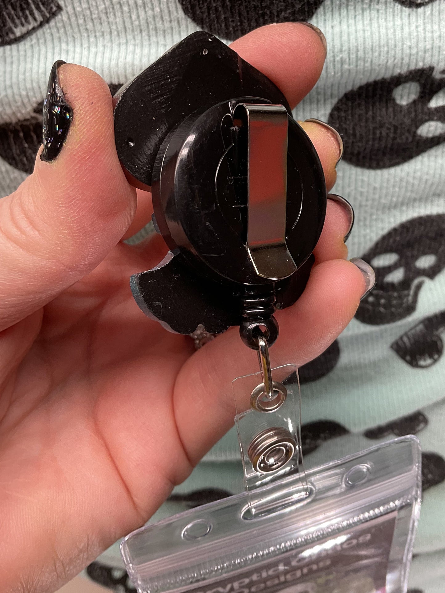 Color Shift Flatwoods Monster Retractable Badge Reel