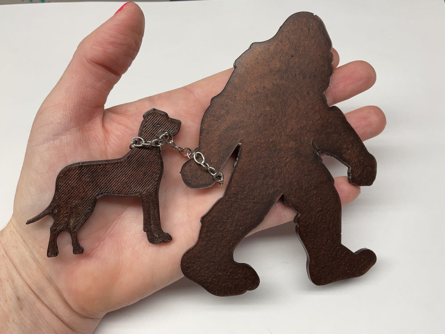 Large Bigfoot Walking Dog Magnet - Great Dane