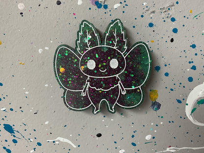 Small Gypsy Moth Mothman Magnet