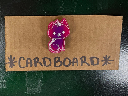 Small Pink Glow in the Dark Chupacabra Magnet