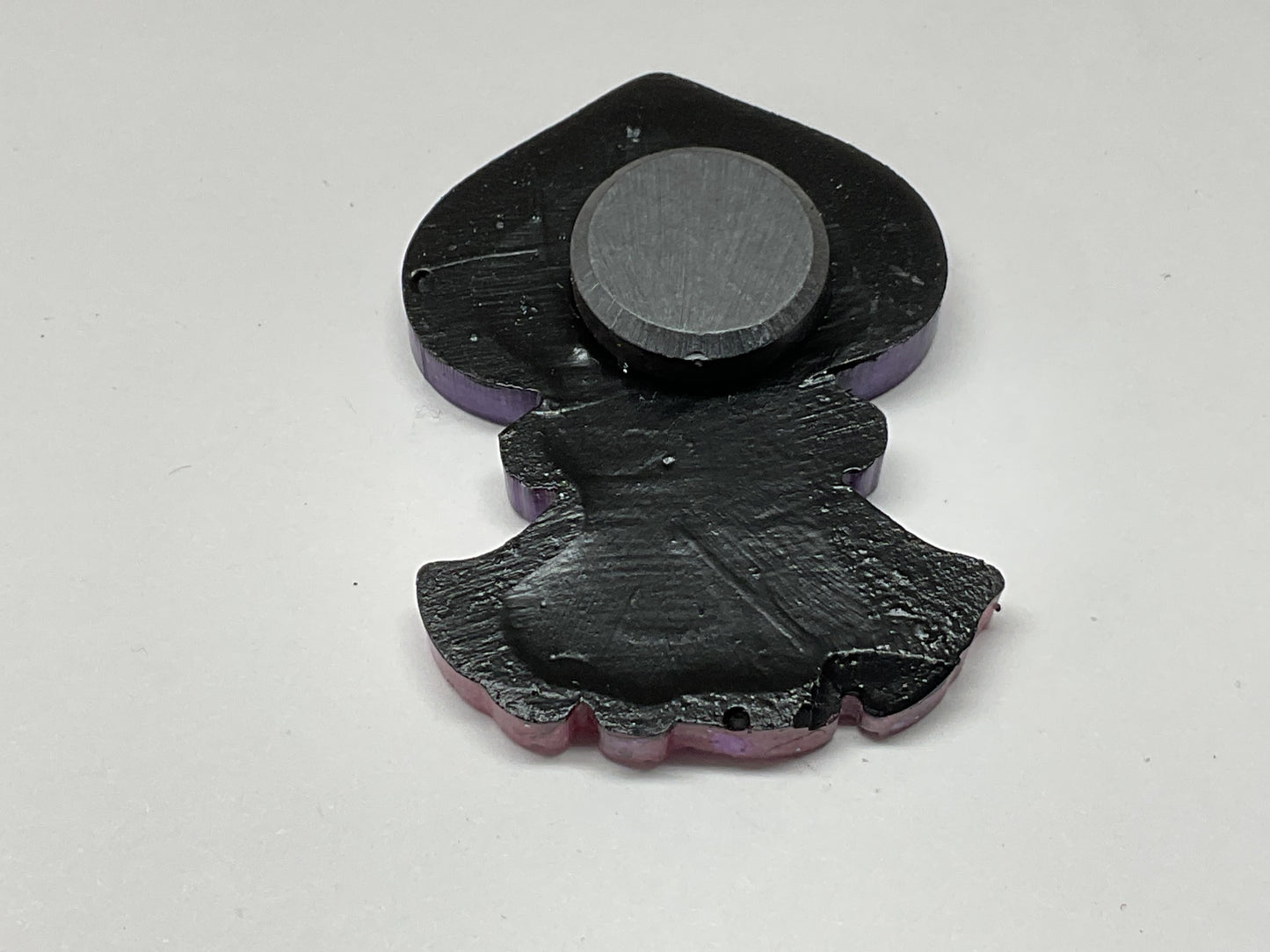 Small Flatwoods Monster Purple & Pink Magnet