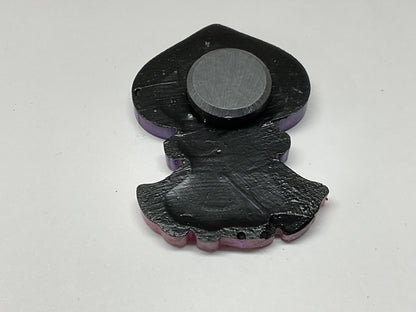 Small Flatwoods Monster Purple & Pink Magnet