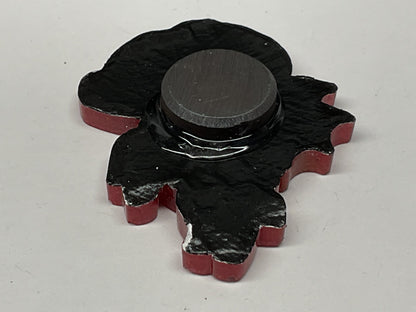 Small Red Jersey Devil Magnet