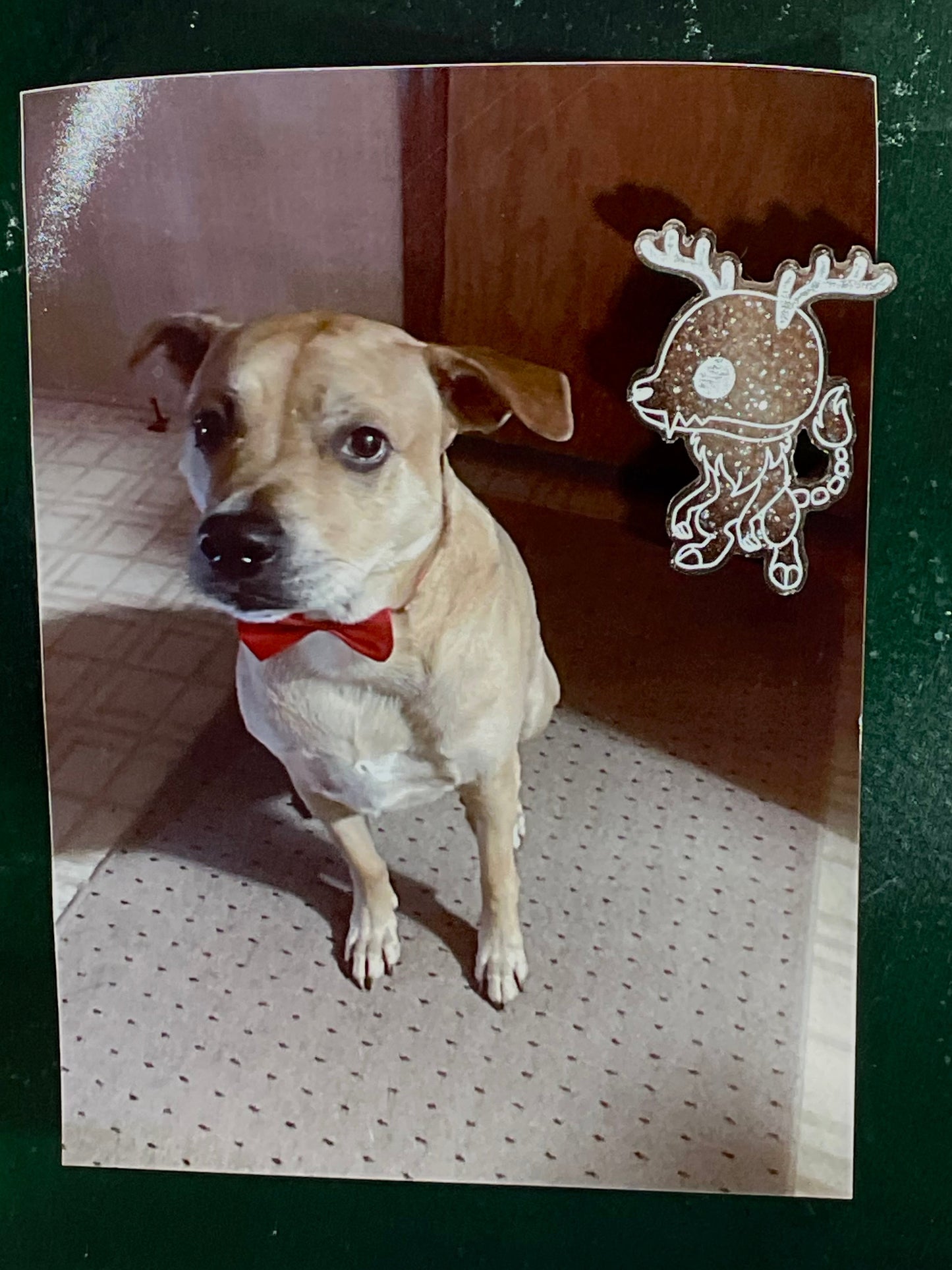 Small Brown Wendigo Magnet