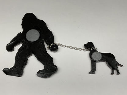 Large Bigfoot Walking Dog Magnet - Great Dane