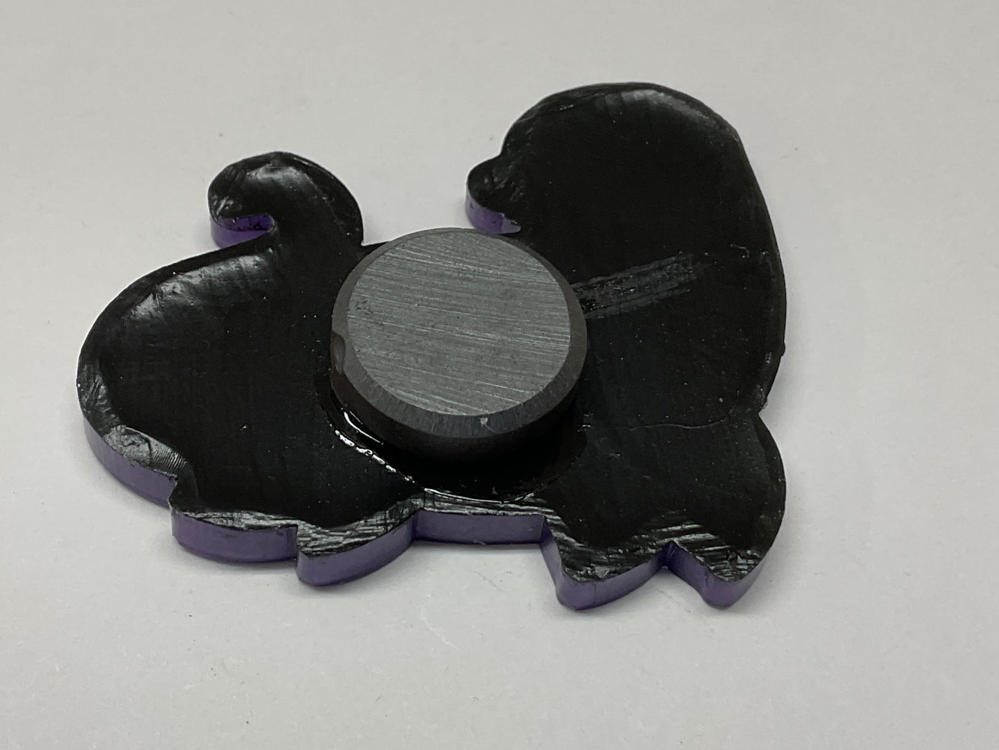 Small Loch Ness Monster Dark Purple Magnet