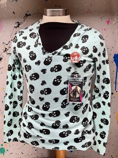 Orange Bigfoot & Alien Retractable Badge Reel