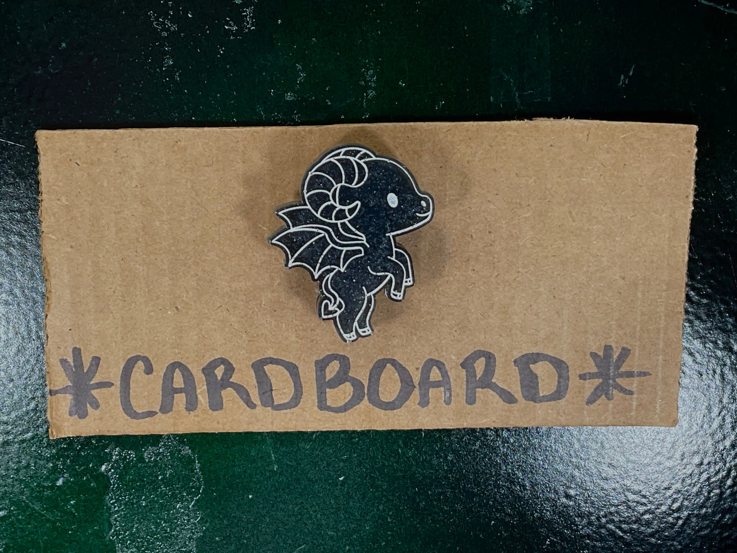 Small Black Jersey Devil Magnet