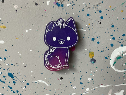 Small Glow in the Dark Chupacabra Magnet