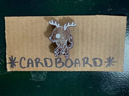 Small Brown Wendigo Magnet