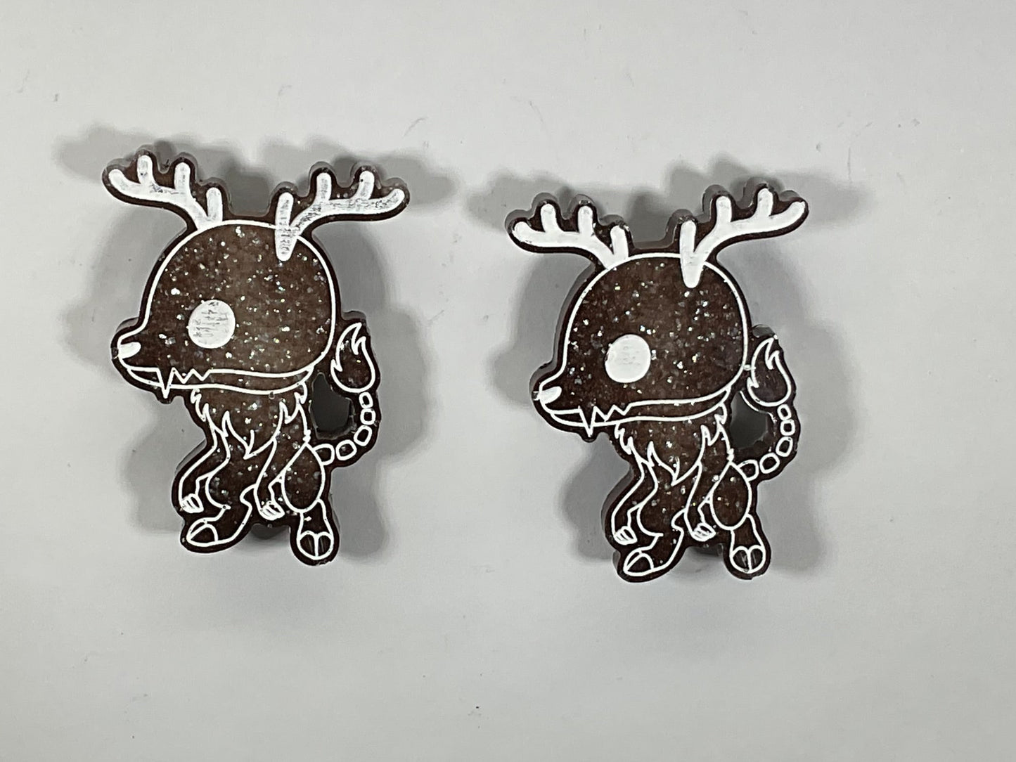 Small Brown Wendigo Magnet