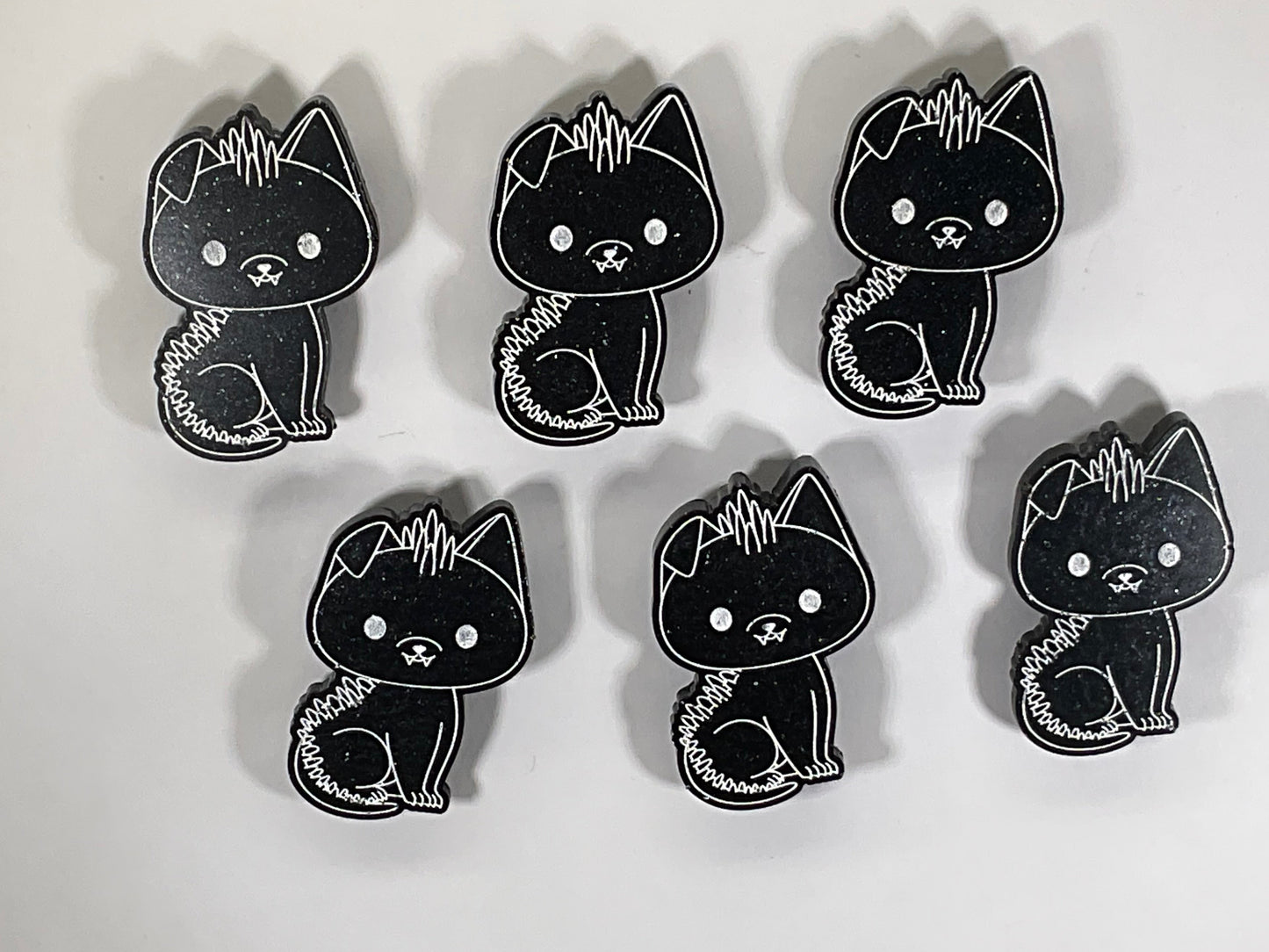 Small Black Chupacabra Magnet