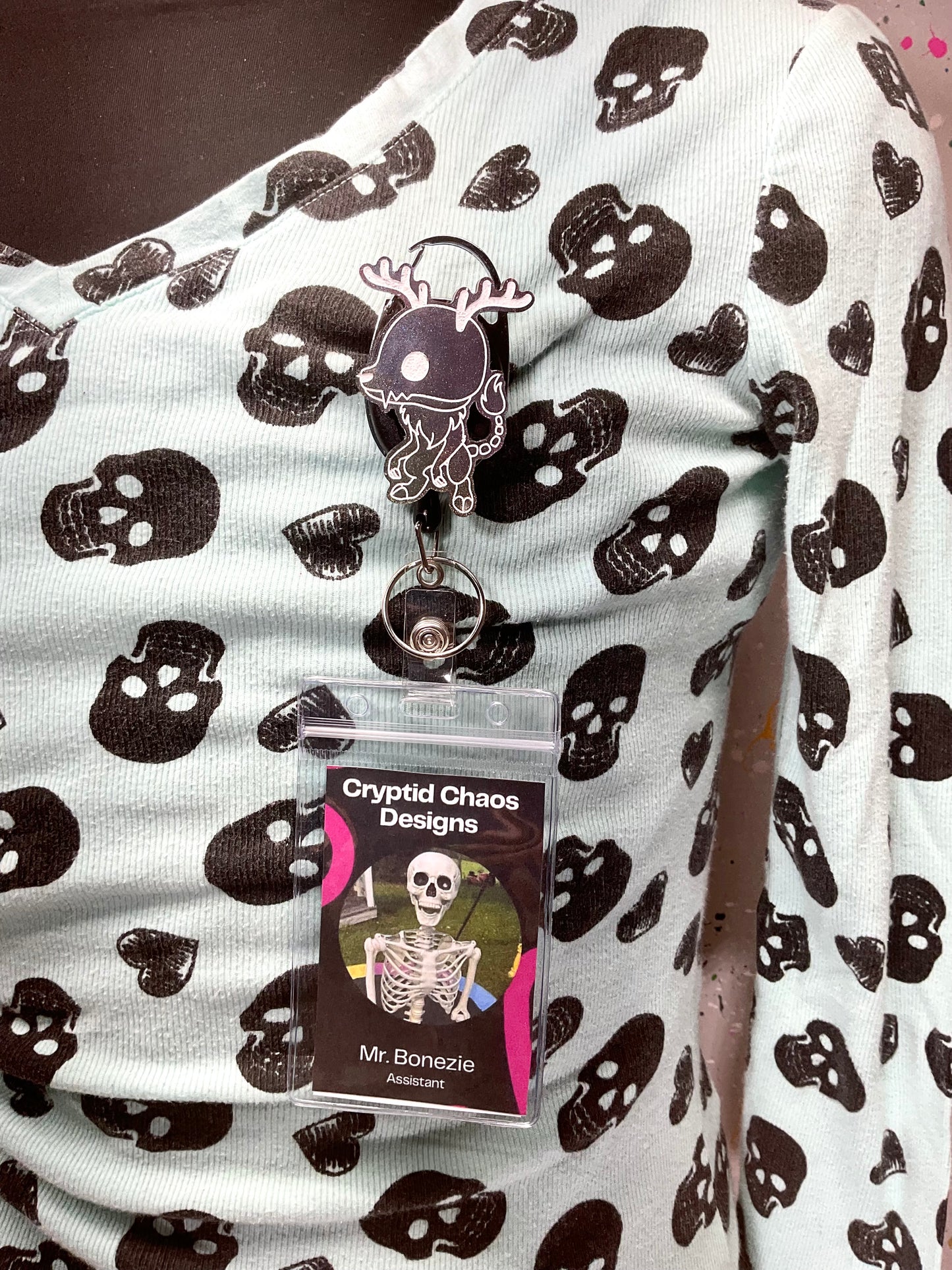 Color Shift Wendigo Retractable Badge Reel