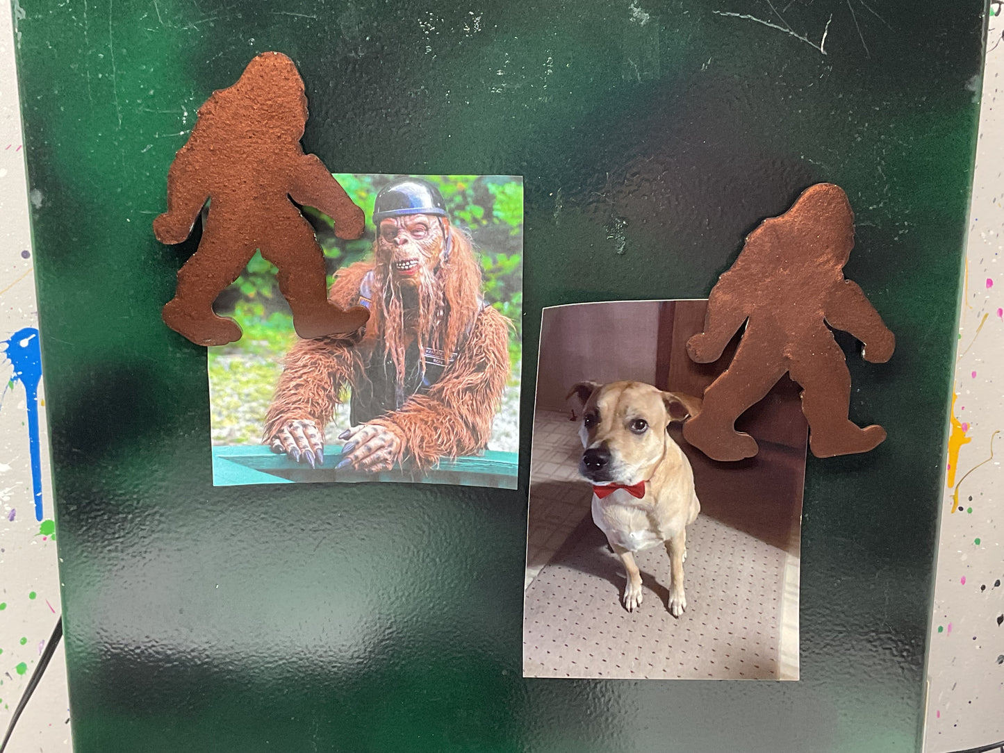 Large Brown Bigfoot Magnet - 5 Inches Tall