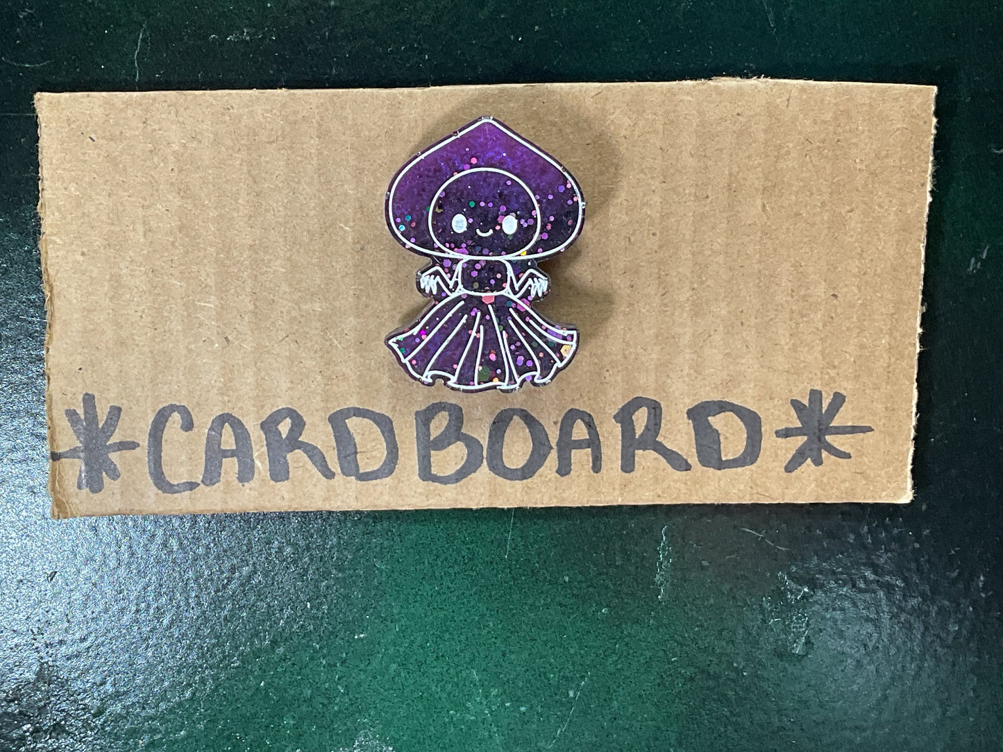 Small Flatwoods Monster Purple Magnet