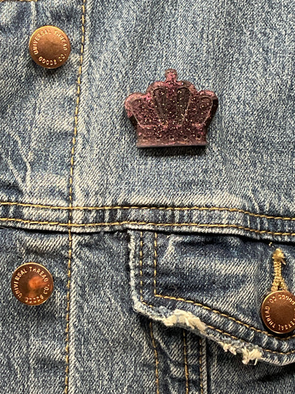Purple Crown Pin