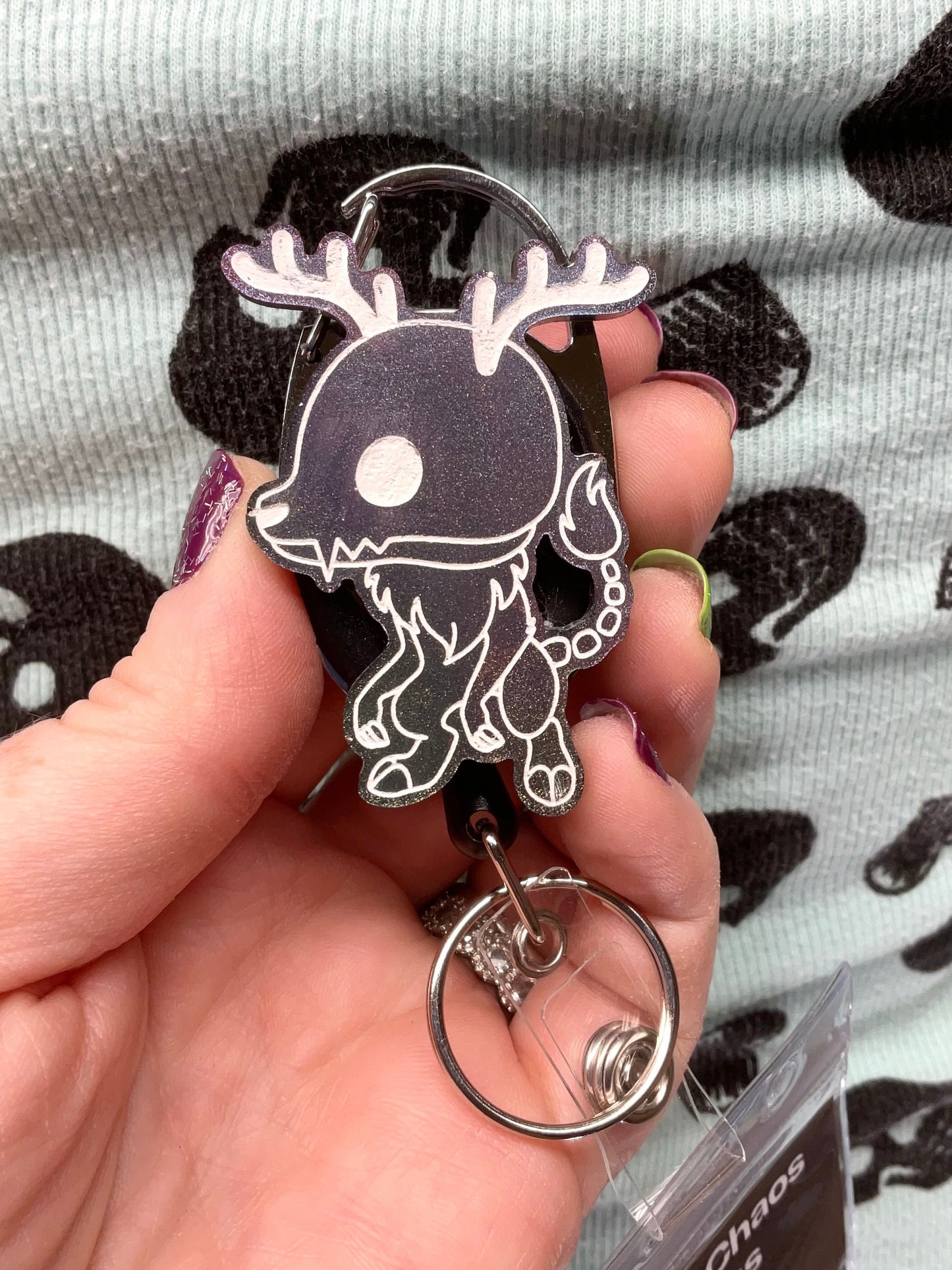 Color Shift Wendigo Retractable Badge Reel
