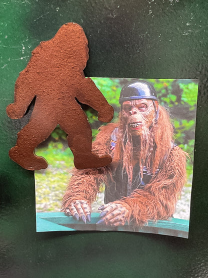 Large Brown Bigfoot Magnet - 5 Inches Tall