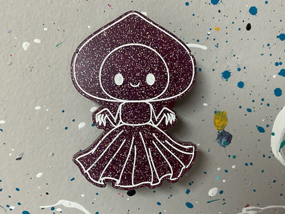 Small Flatwoods Monster Pink Magnet