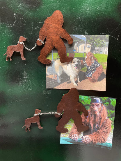Large Bigfoot Walking Dog Magnet - Great Dane