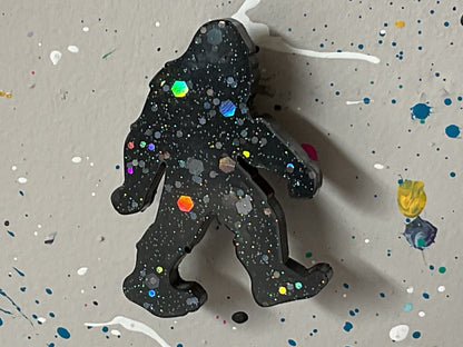 Small Holographic Bigfoot Magnet