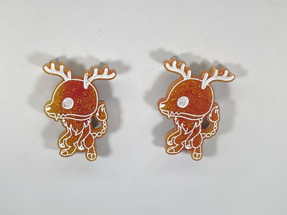 Small Red & Yellow Wendigo Magnet