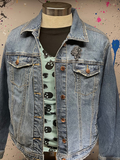 Black Jersey Devil Pin