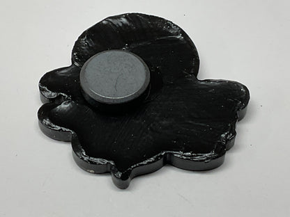 Small Black & White Kraken Magnet