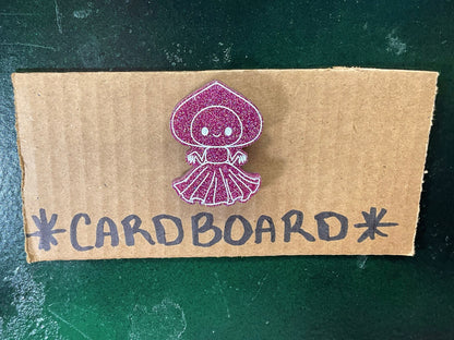 Small Flatwoods Monster Pink Magnet