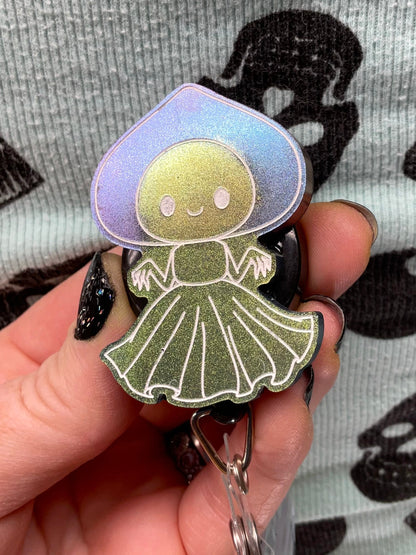Color Shift Flatwoods Monster Retractable Badge Reel