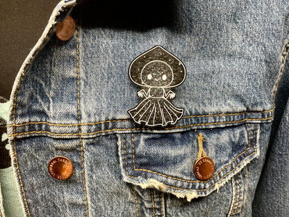Black Flatwoods Monster Pin