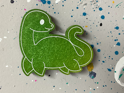 Small Loch Ness Monster Magnet Glow in the Dark