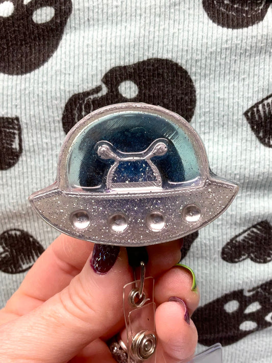 UFO Retractable Badge Reel