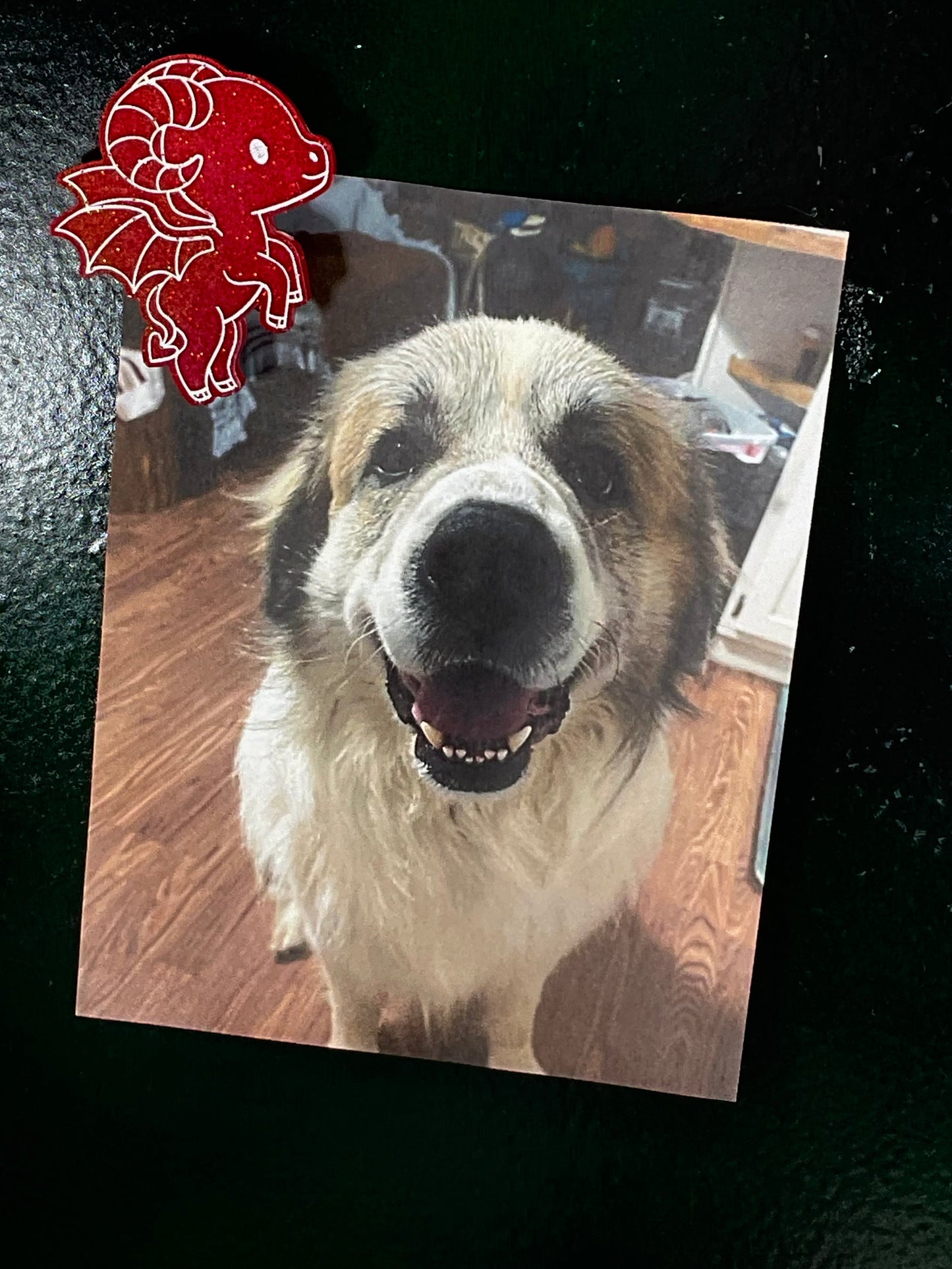 Small Red Jersey Devil Magnet