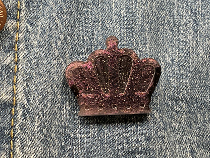 Purple Crown Pin