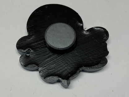 Small Blue with Yellow Kraken Magnet