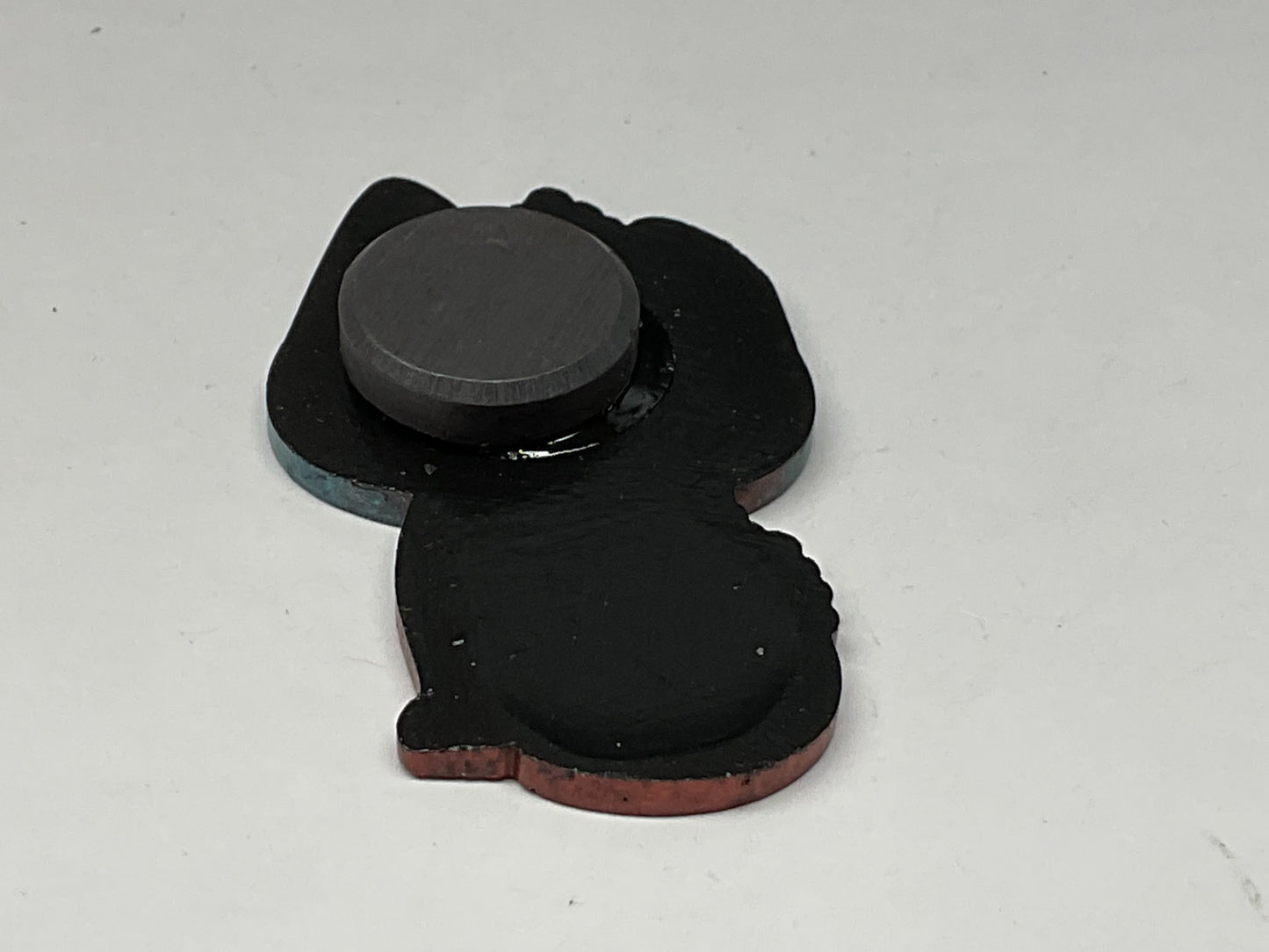 Small Blue Red Chupacabra Magnet