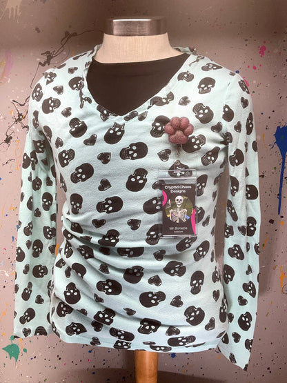 Purple 3D Paw Print Badge Reel