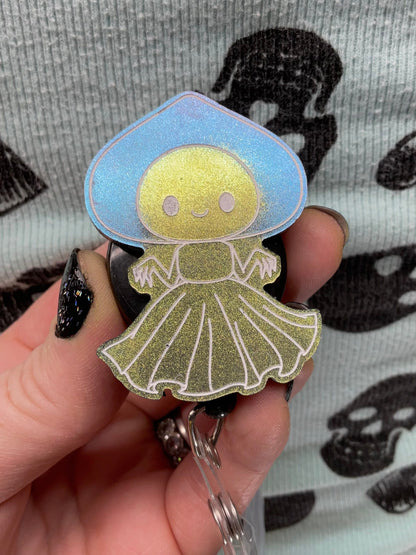 Color Shift Flatwoods Monster Retractable Badge Reel