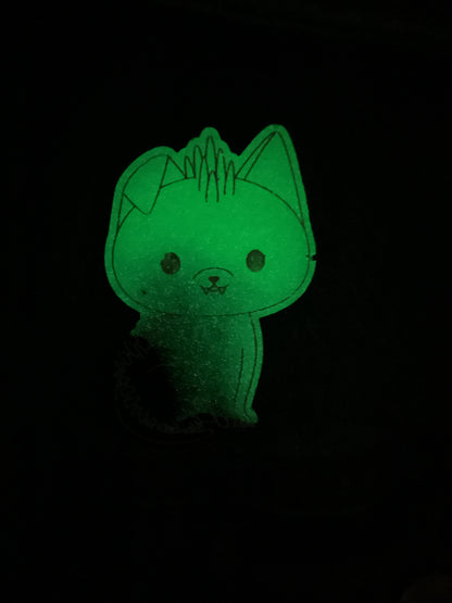 Glow in the Dark Chupacabra Pin