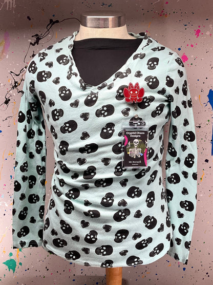 Bright Red Mothman Retractable Badge Reel