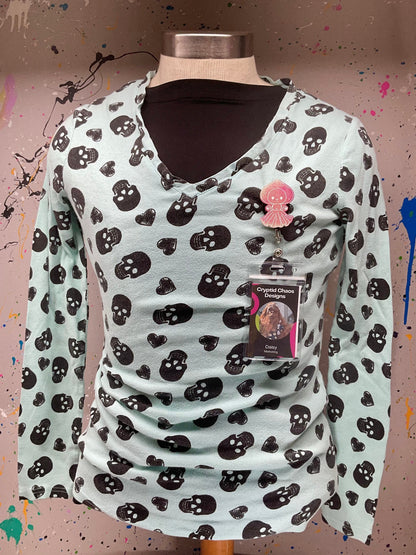 Pink Flatwoods Monster Retractable Badge Reel