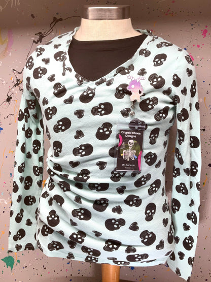 Purple Wendigo Retractable Badge Reel-Glow In The Dark